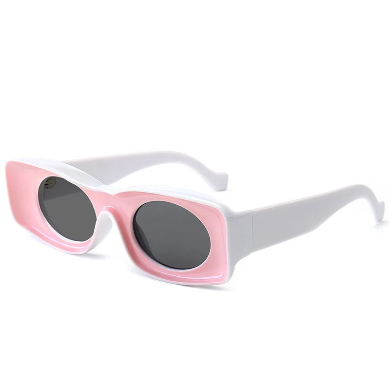 Очки солнцезащитные Emosnia овальные модные маленькие декоративные квадратные очки