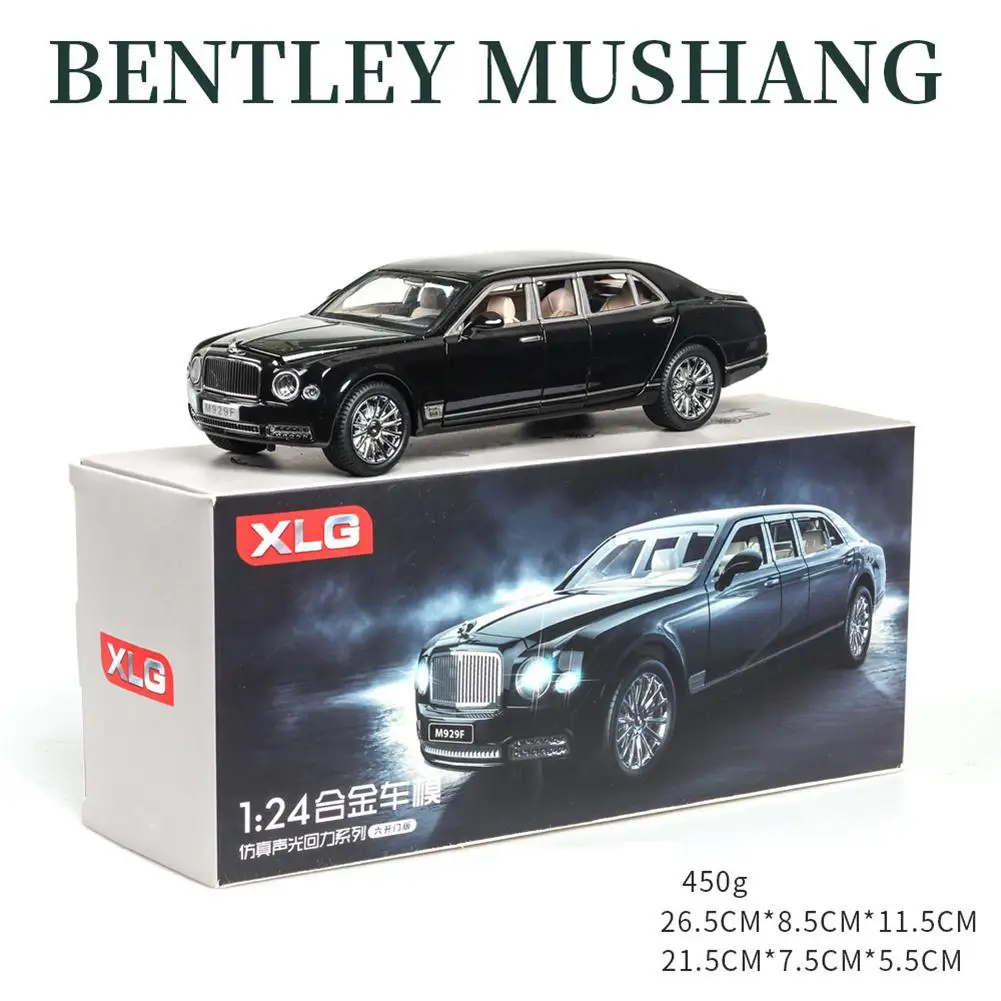 1:24 высокий Simitation автомобиля для Bentley Mulsanne держатель серии Extended сплав металла