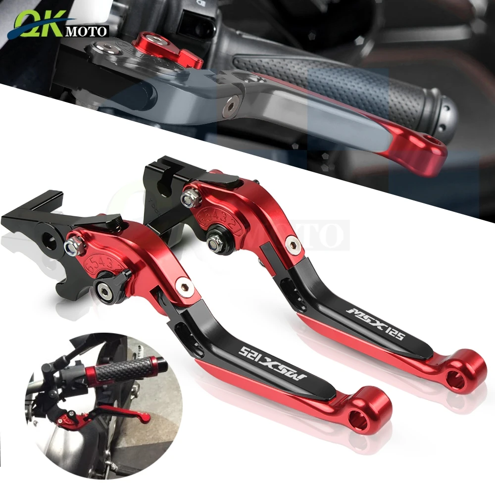 Выдвижные складные алюминиевые рычаги тормозной муфты для мотоциклов Honda msx125 MSX125