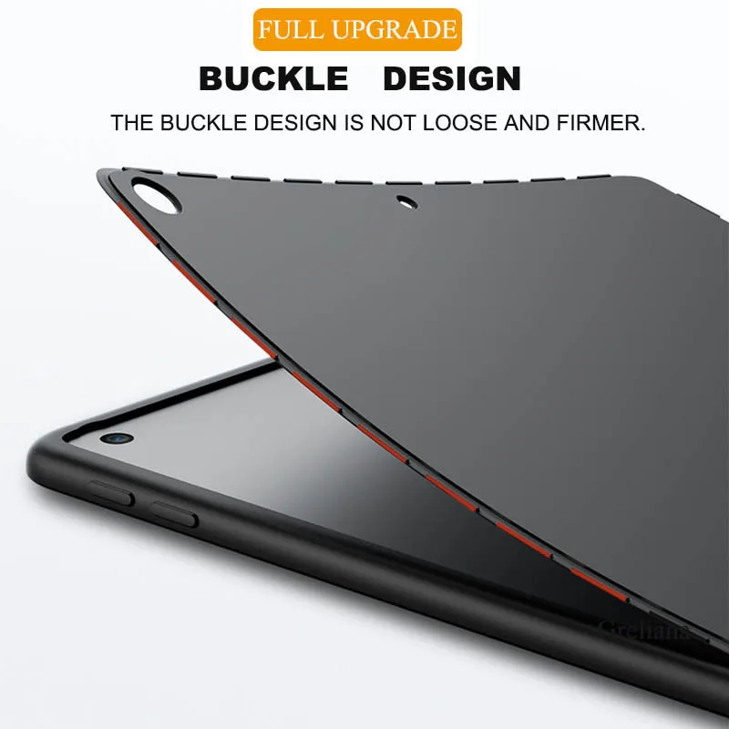 Роскошный 360 полный защитный чехол для планшета iPad Air 2 9 7 A1566 A1567 закаленное стекло