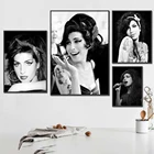 Постер Amy Winehouse, популярная музыка, певица, звезда, холст, живопись, искусство, домашний декор, качественная живопись, настенное искусство, украшение для спальни