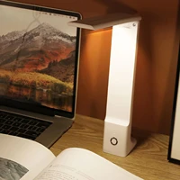 new double lamp type high brightness led table lamp touch dimming foldable desk lamp work and study eye protection table lights