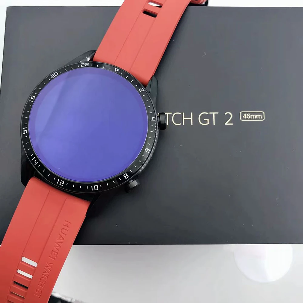 Защита экрана из закаленного стекла для Huawei Watch GT2 46 мм защитная пленка полное