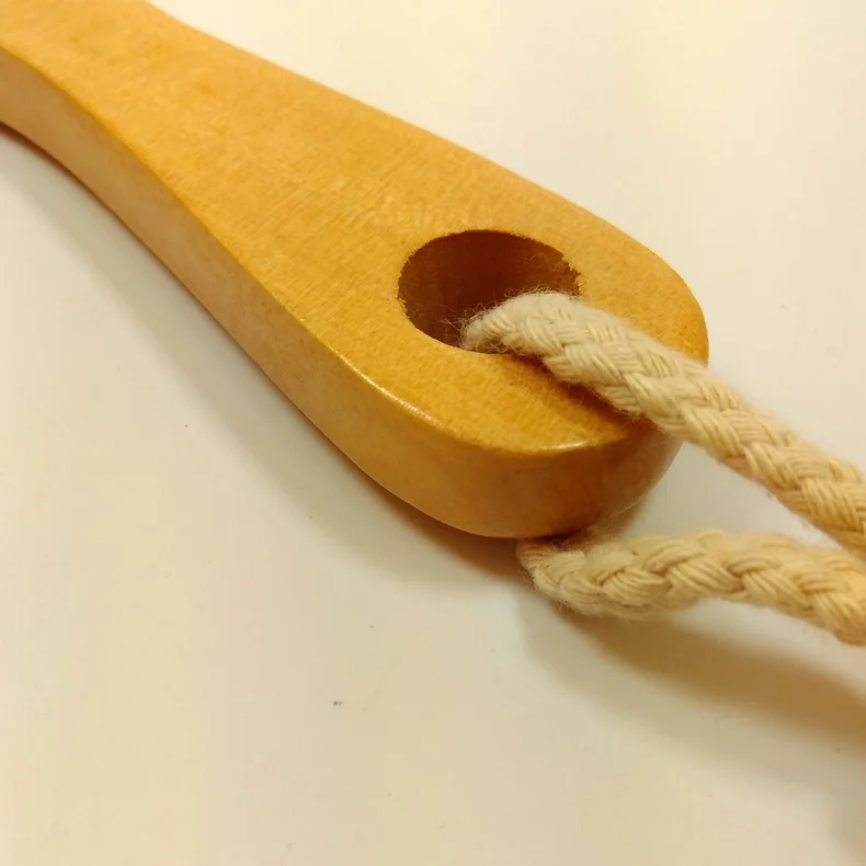 

New Natural Bristle Detox Wooden Handle Shower Bath Brush Body Brush Long-handled Skin Massage Spa Brush Bathroom Bath Supplies