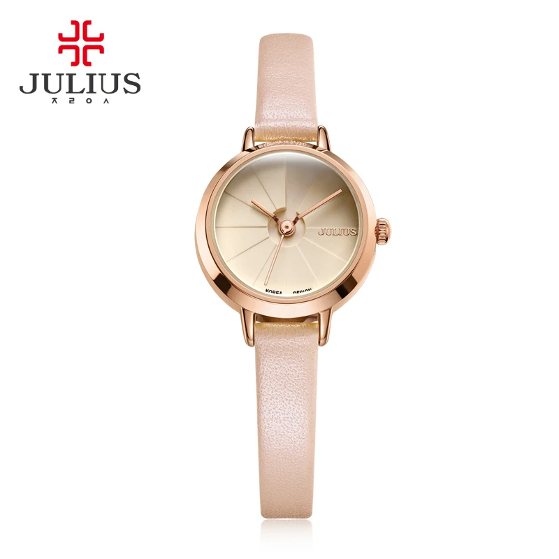 

Women's Creative Stairs Design Slim Watch Julius Female Elegant Fashion Whatch Gift Box Packed Ladies Watch Dropshipping JA-979