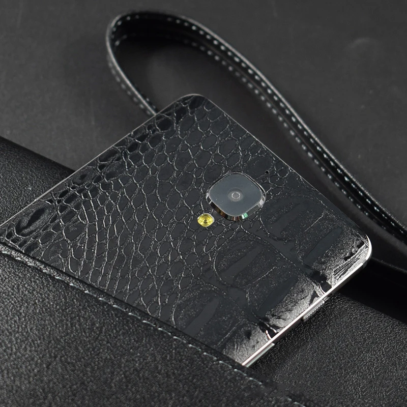 Крокодил Змеиный узор декоративные для ONEPLUS 3T Телефон протектор Oneplus 3 Oneplus3 задняя