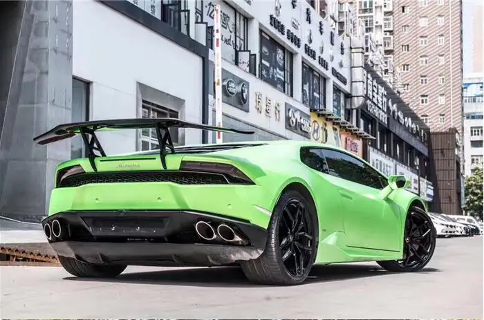 

High quality Carbon Fiber Rear Trunk Lip Spoiler Wing Fits For Lamborghini Hurancan Lp610-4 Lp580-2 2015 2016 2017 2018 2019