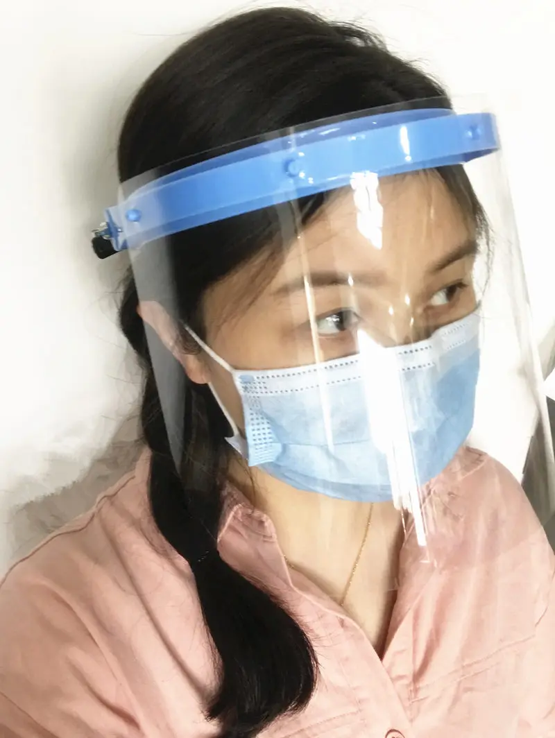 Dental Protective Face Shield 1 Shelf+ 10Pcs Detachable Anti-Fog Dustproof Replacement Covers | Красота и здоровье