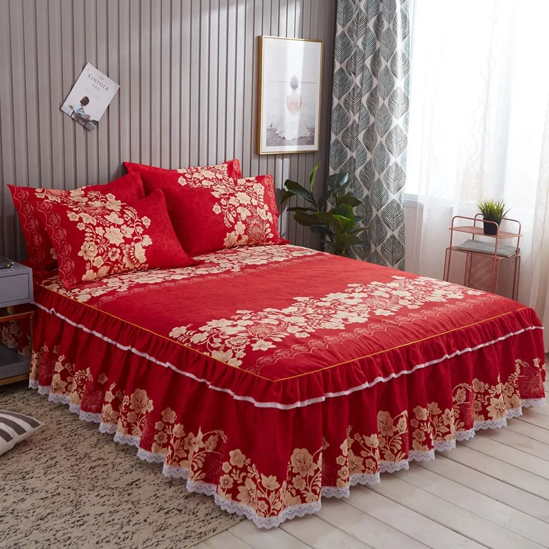 Полноразмерное утолщенное постельное белье с рисунком подстилка для девушек