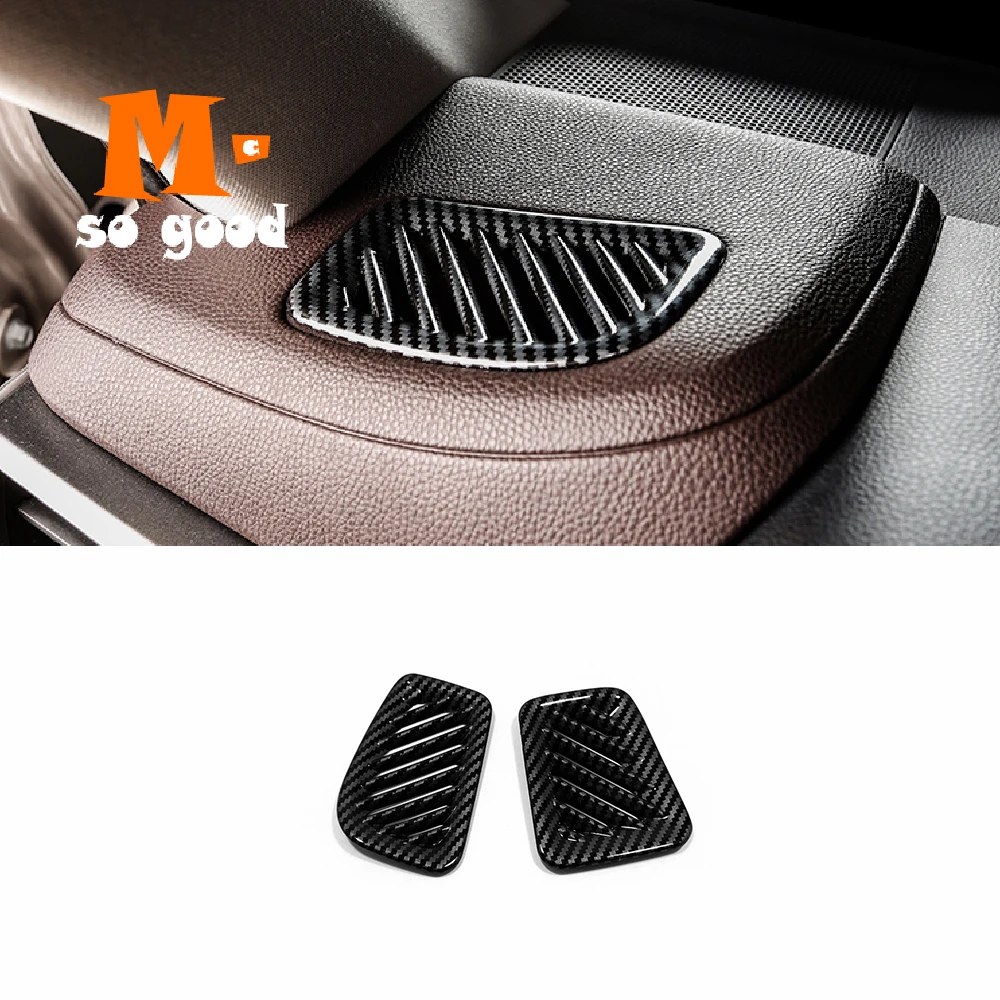 

Углеродное покрытие для Toyota Highlander 2021-22, аксессуары для интерьера автомобиля, передняя панель, Кондиционер, выход кондиционера, декоративная...