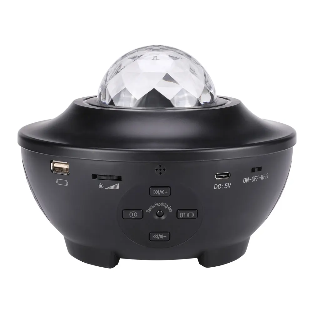 Музыкальный Звездный проектор Galaxy Ночник с Bluetooth музыкальный динамик Alexa Google Home