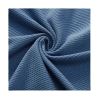 width 61 solid color comfortable soft thread high stretch knitted fabric by the yard for t shirt dress vest material