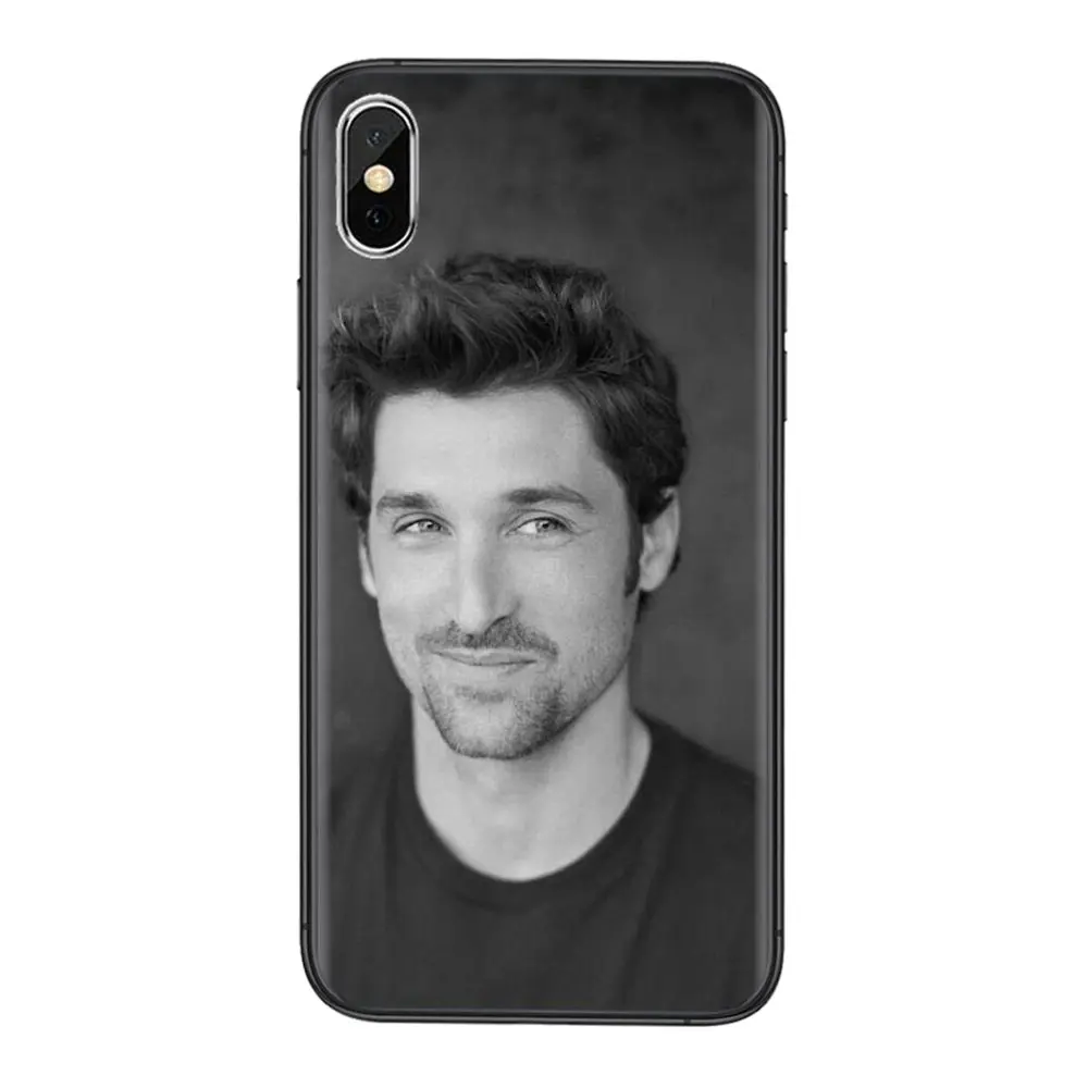 Derek Shepherd Greys Anatomy Poster Black Shell Painting Bumper Reasonal Price For Redmi Note 10 9 9S 9T 8 8T 7 6 5 5A 4 Pro | Мобильные