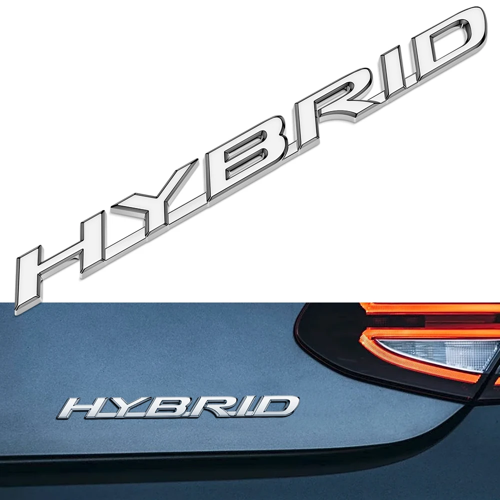 

3D HYBRID Emblem Decoration Car Trunk Sticker For Lexus HYBRID ES300 ES350 LX570 NX200 RX350 RX270 RX300 IS250 IS300 Badge Decal