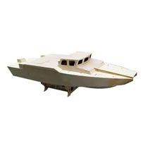 135 fast assault boat diy wooden boat model kit pump spray boat kit