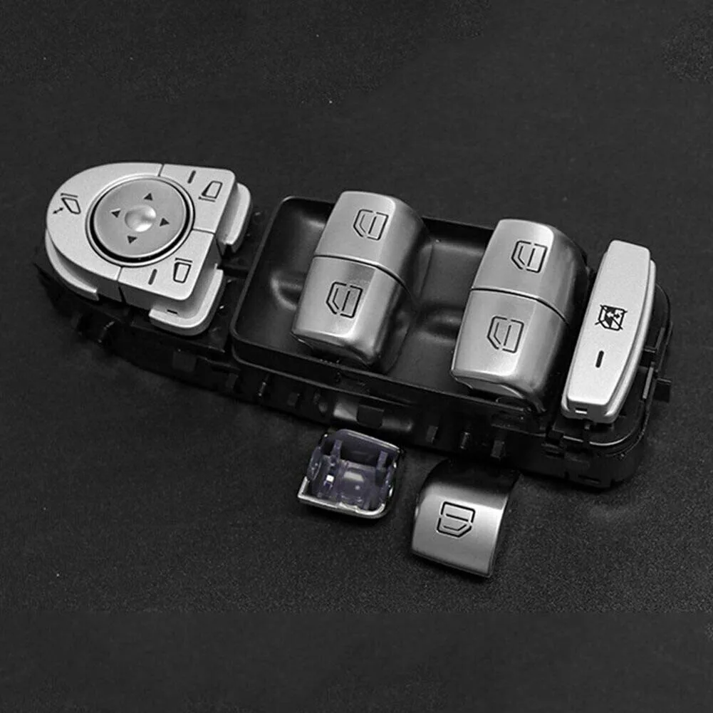 

For Mercedes Benz E C S GLC CLASS Car Master Window Switch Repair Button Cap Auto Door Windows Glass Lift Control Switch