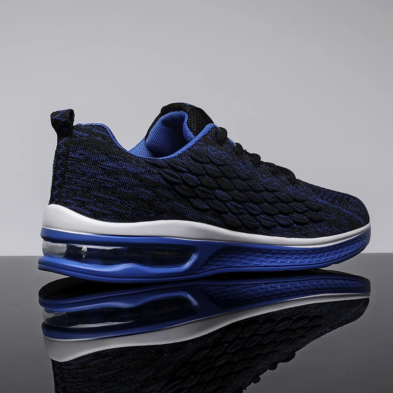 Повседневная мужская обувь модные дикие спортивные красные туфли плетеные