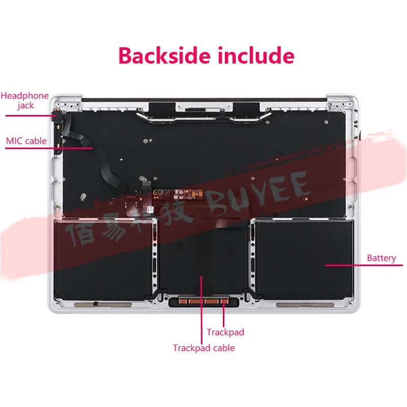 Оригинальный чехол для Macbook Pro Retina 13 &quotA1708 отдых рук TopCase US UK RU FR ES AR клавиатура