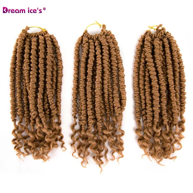 Синтетические косички для волос 14 дюймов 24 корня/упаковка|Вьющиеся дреды| |