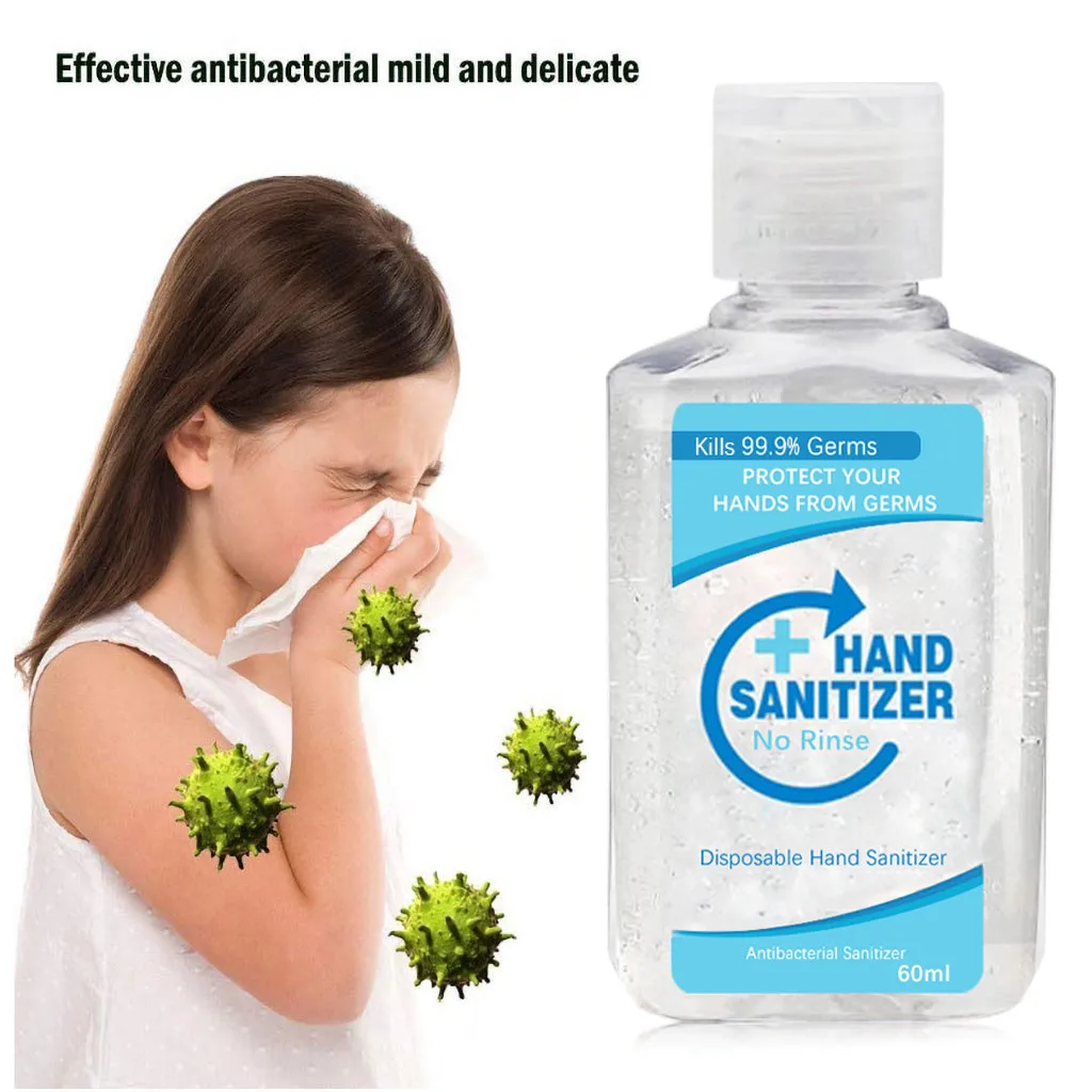 60ML Disposable Hand Sanitizer Fast Speed Dry Lotion Home Cleaner Long Lasting|Универсальные чистящие средства| |