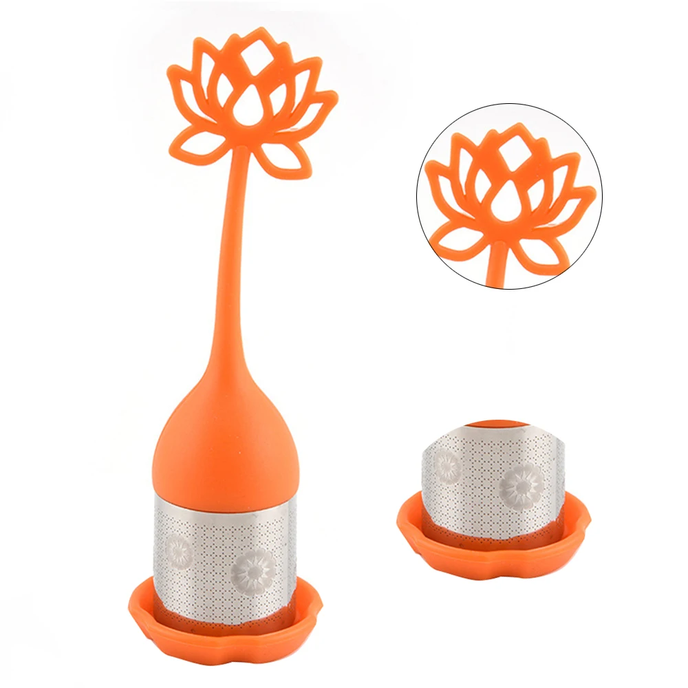 3 шт. Силиконовый Фильтр в виде листьев лотоса|Чайные ситечки| |