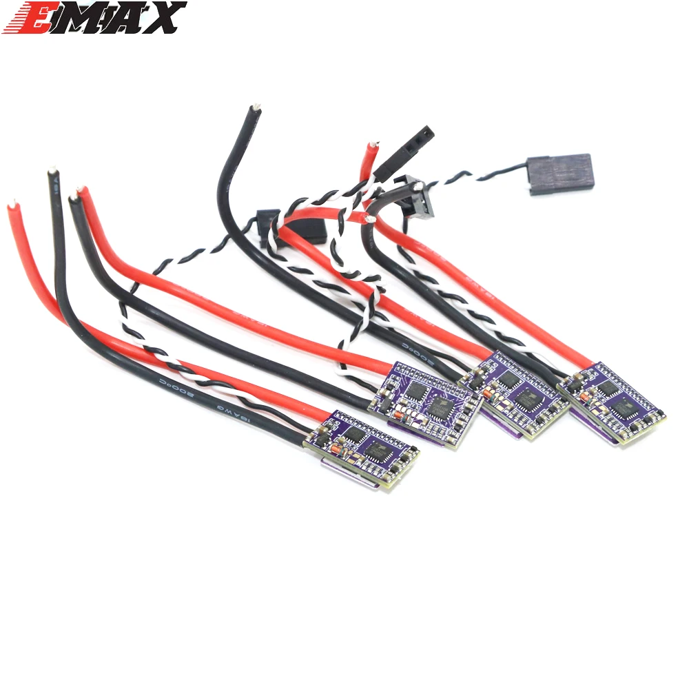 Контроллер скорости пули EMAX 4 компл./лот ESC 6A/ 12A/ 15A/ 20A/ 30A /35A поддержка DSHOT для