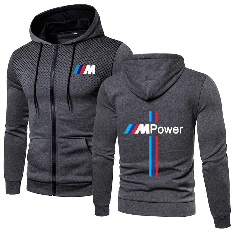 

Spring Men's Jacket Hooded Coat Casual Zipper Sweatshirt Men's Sportswear Fashion Jacket Men's Outerwear