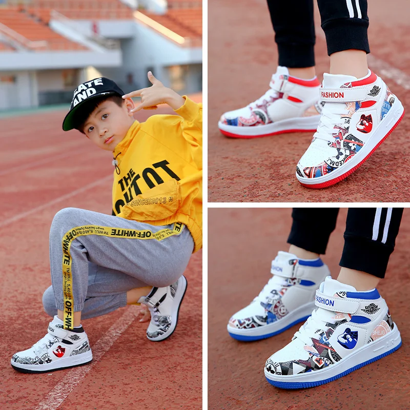 Дизайнерская детская обувь для маленьких девочек и мальчиков AJ 1 Boost малышей 270