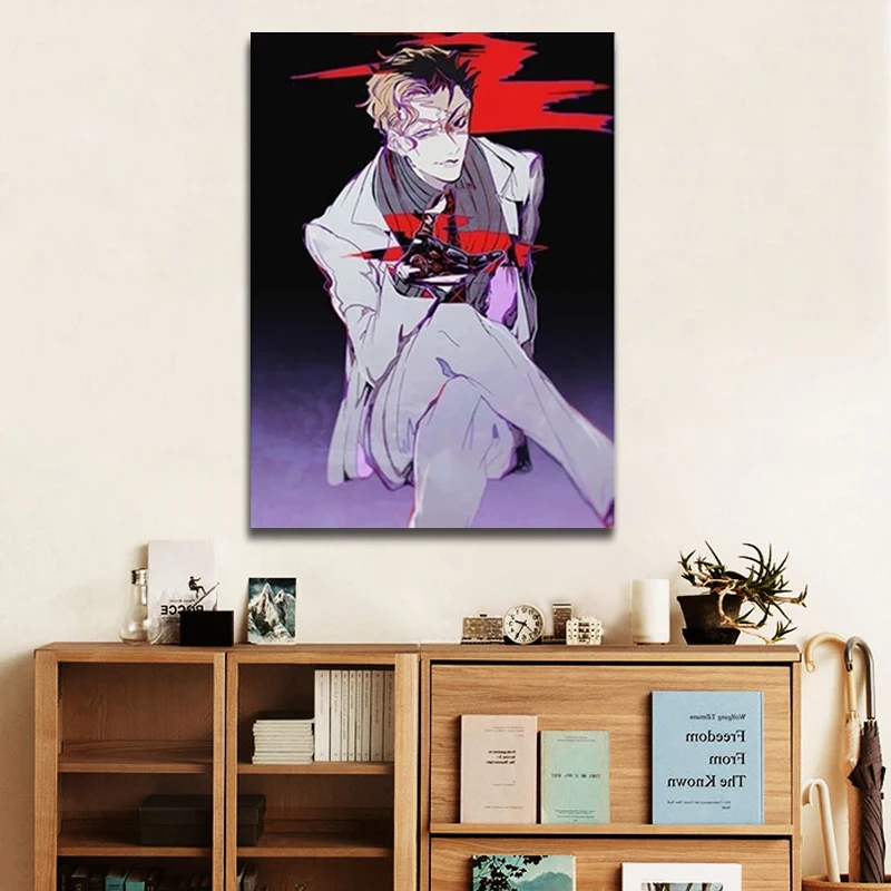 

JoJo Bizarre Adventure Anime Role HD Prints Japan Canvas Wall Art Painting Modular Pictures Home Decoration Poster Living Room
