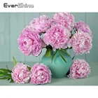 EverShine Алмазная живопись пион вышивка крестом Алмазная вышивка цветы страз искусство мозаика комплекты кустарный подарок декор для дома