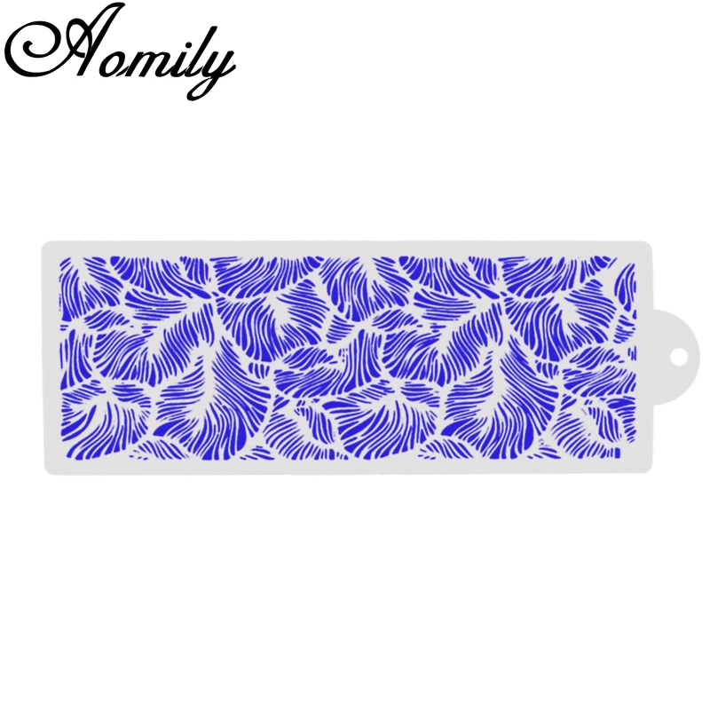 Amoliy кружева торт спрей трафареты сито для сахарной пудры шаблон живописи