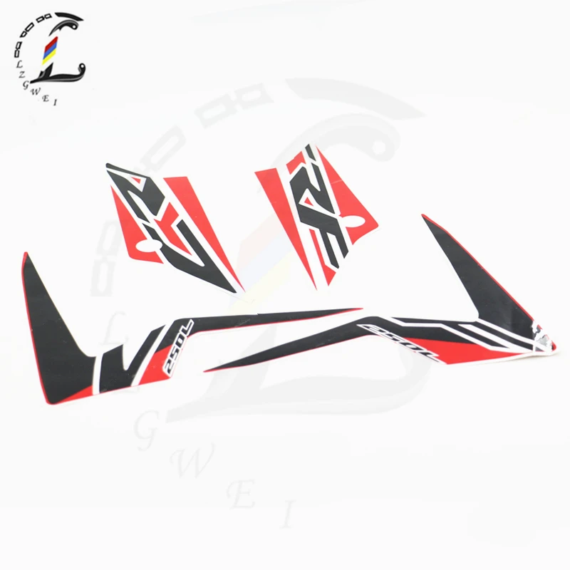 

Наклейка на топливный бак для мотоцикла Honda CRF250L CRF 250 L 250L, водостойкая наклейка на весь автомобиль, обтекатель