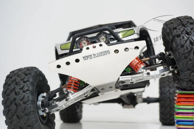 2 мм металлический передний бампер для AXIAL YETI 90026 90025 90050 Игрушки и хобби