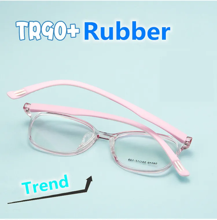 TR90 детская оправа для очков брендовая дизайнерская милая близорукости по