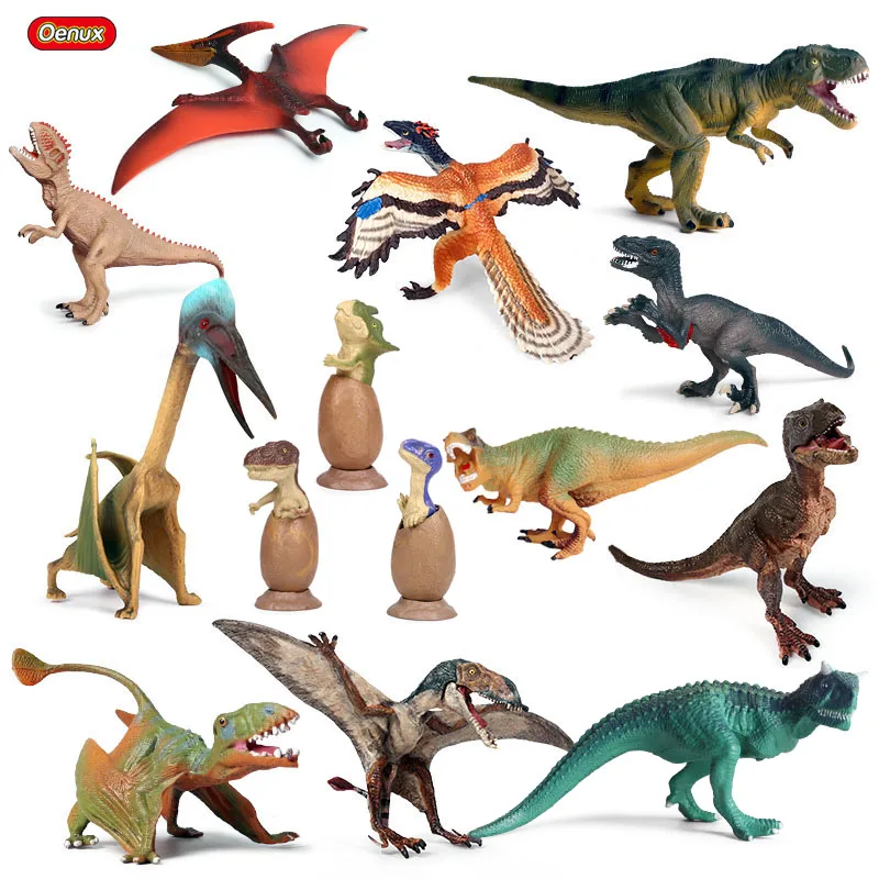 Фигурка динозавра Юрского периода Oenux 12 шт./компл. экшн фигурка Savage T Rex Pterosaur