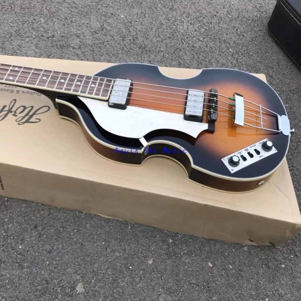 Новинка 2020 lefty Hofner Современная серия басов леворукий HCT-500/1-SB бас BB2 3 шт. шейный