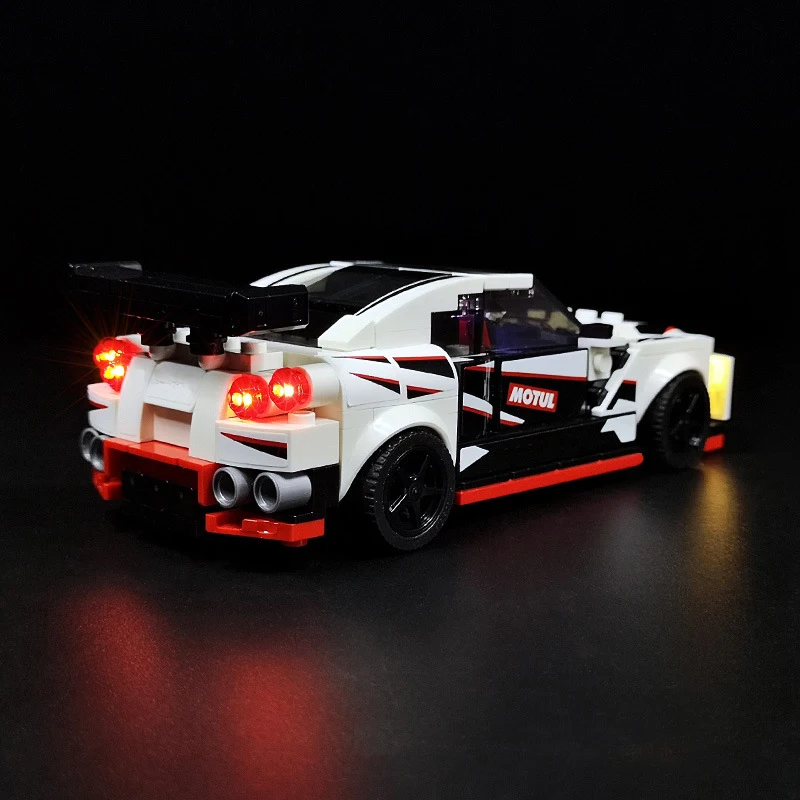 Светодиодная подсветка совместимая со скоростью 76896 Гоночная машина чемпиона