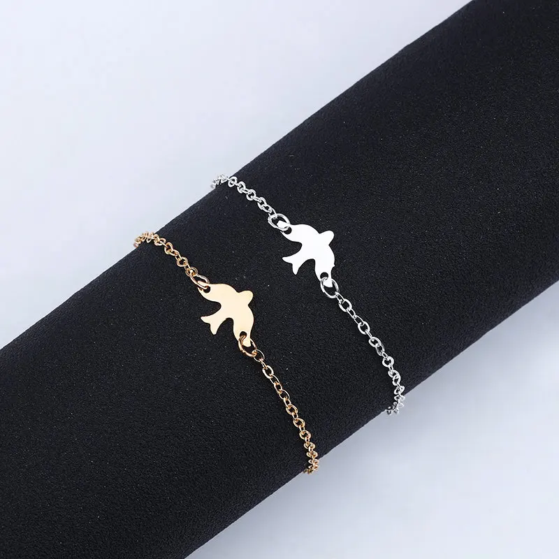 браслет Корейский модный стиль простые браслеты в форме голубя