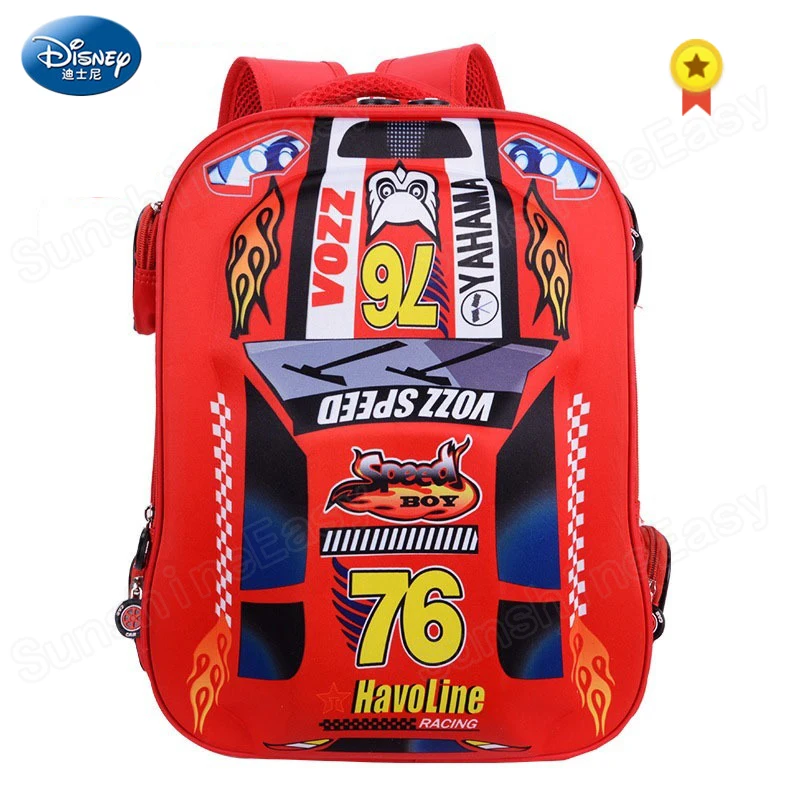 Сумка с машинками из мультфильмов Disney для мальчиков и девочек детский школьный