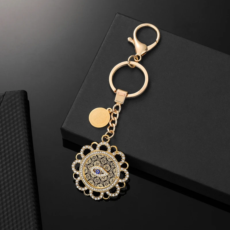 Египетской пирамидой брелки для ключей Для женщин и глазом ювелирные изделия