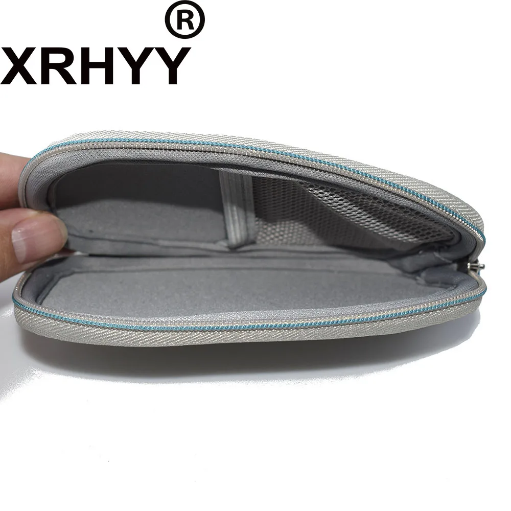 XRHYY Дорожный чехол на молнии для хранения и переноски наушников Bose QC20 QC20i QC 20-серый