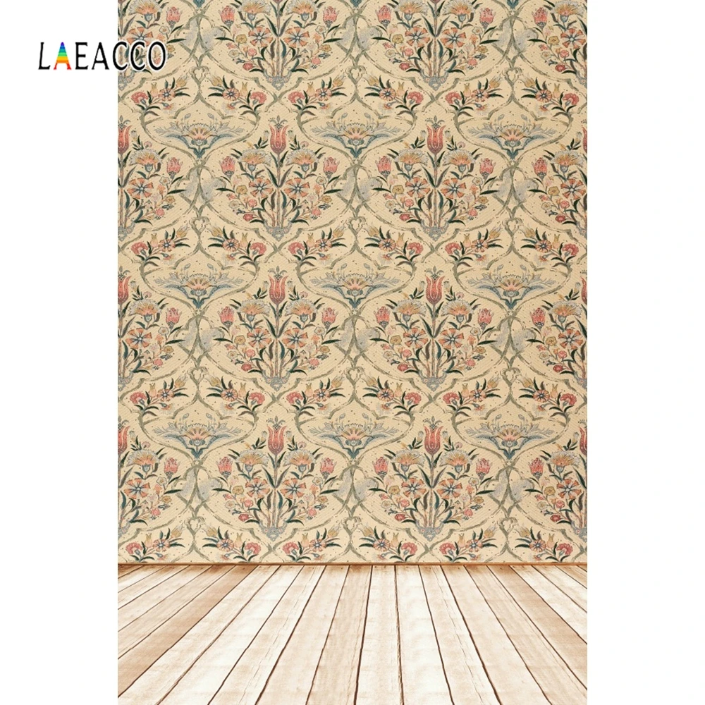 Винтажный дамасский фон для фотосъемки с цветочным рисунком|Фон фотосъёмки| |