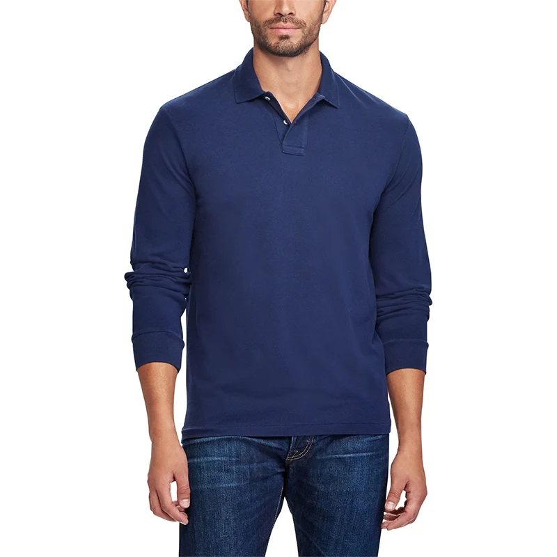 Hombre новинка поло с маленькой лошадкой мужская рубашка длинным рукавом camisa