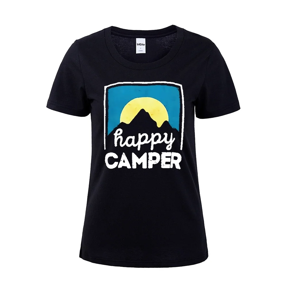 Футболка с забавным графическим принтом для кемпинга | Мужская одежда