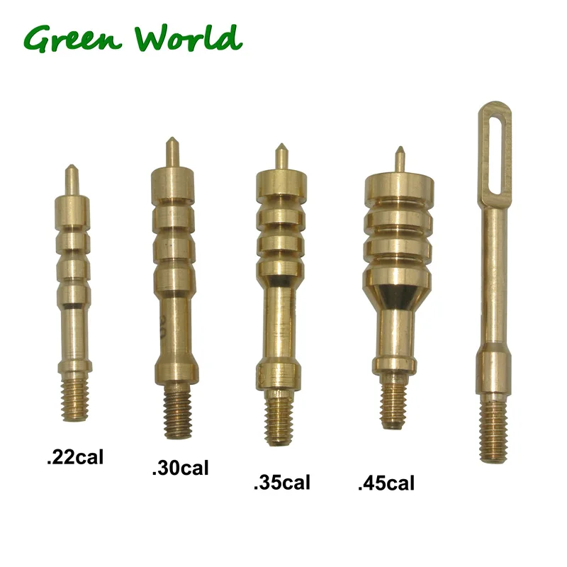 Green World 11 шт./лот. 22cal-. 45cal набор кистей для чистки пистолета из латуни с острым наконечником, шлицевые накладные петли - Цвет: B DESIGN 31pcs kit