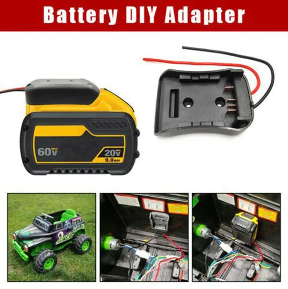 

1 шт., адаптер для аккумулятора Dewalt DCB606 DCB118X1, 54 в/60 в