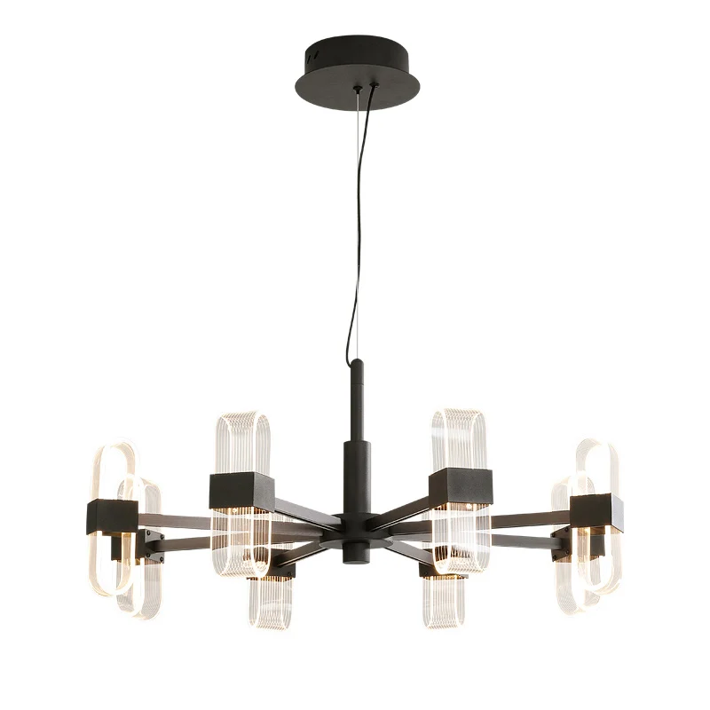

Creative living room chandeliers post modern minimalist designer personality bedroom light luxury model room lamps