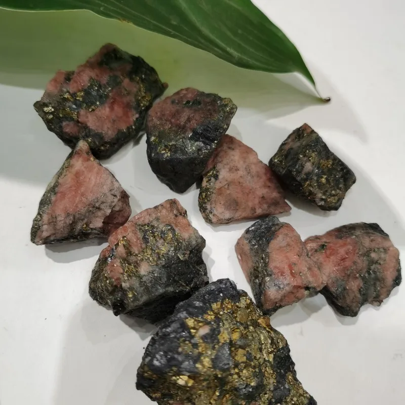 2 кг натуральный драгоценный камень сырье Rhodochrosite Пирит парагенез минеральный