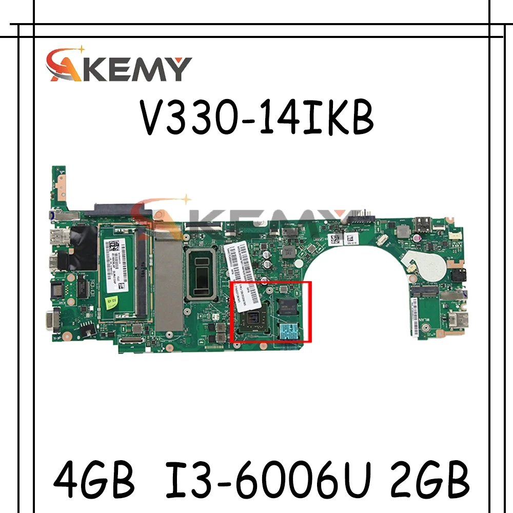 

5B20Q59795 материнская плата для ноутбука Lenovo V330-14IKB 14-дюймовый ноутбук материнская плата 100% тесты работы с 4 Гб оперативной памяти + процессор ...