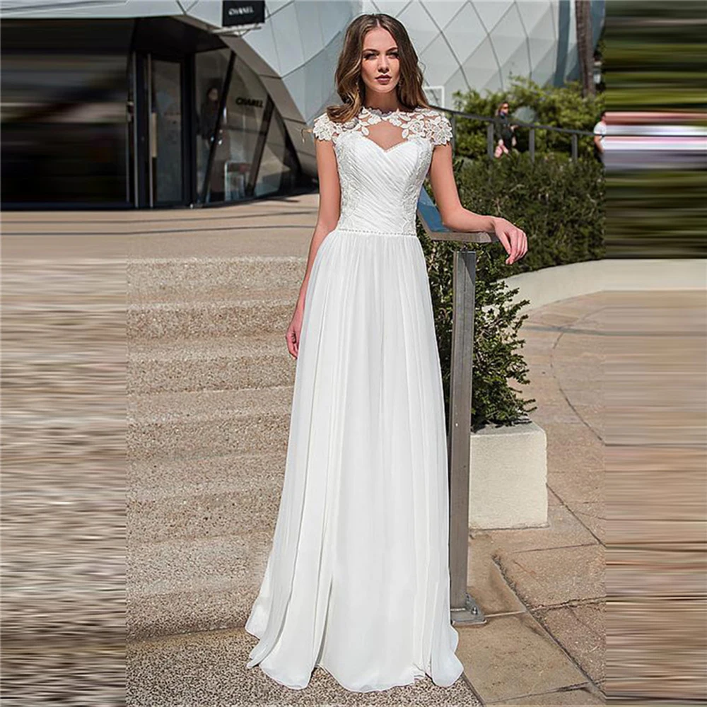 Пляжное шифоновое платье на свадьбу одежда Boho Каппена-Hullen складной с